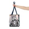 Cool Wolf Tote Bag - Stylish Graphic Design for Animal Lovers - Image 20