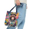 Vibrant Astronaut Monkey Tote Bag | Fun Space-Themed Eco-Friendly Fashion - Image 19