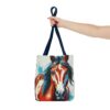 Vibrant Horse Artwork Tote Bag - Perfect for Equestrian Lovers and Animal Enthusiasts - Image 20