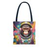 Vibrant Astronaut Monkey Tote Bag | Fun Space-Themed Eco-Friendly Fashion - Image 17