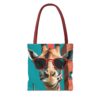 Cool Giraffe Tote Bag - Stylish Animal Print Bag for Everyday Use - Image 6