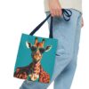 Cool Giraffe Tote Bag - Stylish Animal Print Bag for Everyday Use - Image 19