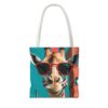 Cool Giraffe Tote Bag - Stylish Animal Print Bag for Everyday Use - Image 10