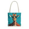 Cool Giraffe Tote Bag - Stylish Animal Print Bag for Everyday Use - Image 13