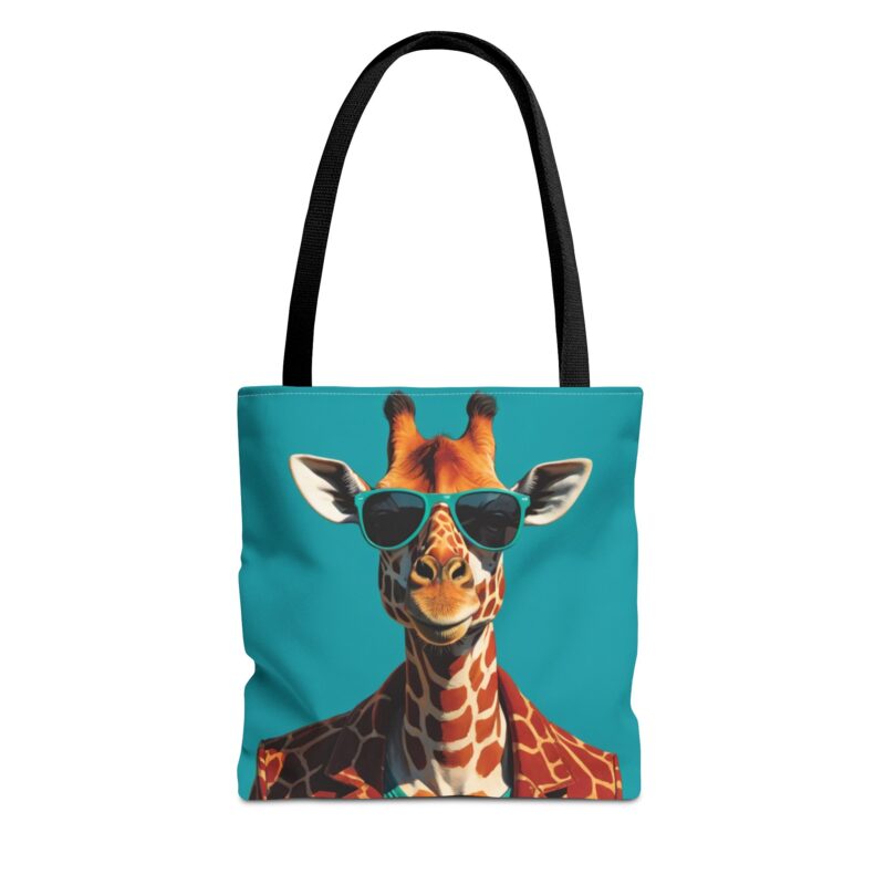 Cool Giraffe Tote Bag - Stylish Animal Print Bag for Everyday Use