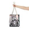 Cool Wolf Tote Bag - Stylish Graphic Design for Animal Lovers - Image 16