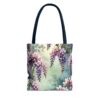 Floral Wisteria Tote Bag - Stylish Eco-Friendly Handbag for Everyday Use - Image 17