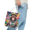 Vibrant Astronaut Monkey Tote Bag | Fun Space-Themed Eco-Friendly Fashion - Image 11