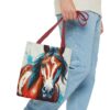 Vibrant Horse Artwork Tote Bag - Perfect for Equestrian Lovers and Animal Enthusiasts - Image 7