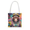 Vibrant Astronaut Monkey Tote Bag | Fun Space-Themed Eco-Friendly Fashion - Image 9