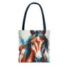 Vibrant Horse Artwork Tote Bag - Perfect for Equestrian Lovers and Animal Enthusiasts - Image 17