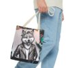 Cool Wolf Tote Bag - Stylish Graphic Design for Animal Lovers - Image 15