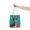 Cool Giraffe Tote Bag - Stylish Animal Print Bag for Everyday Use - Image 12