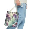 Floral Wisteria Tote Bag - Stylish Eco-Friendly Handbag for Everyday Use - Image 15