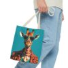 Cool Giraffe Tote Bag - Stylish Animal Print Bag for Everyday Use - Image 15