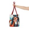 Vibrant Horse Artwork Tote Bag - Perfect for Equestrian Lovers and Animal Enthusiasts - Image 8