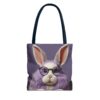 Whimsical Rabbit Tote Bag - Cute Bunny Design with Glasses - Perfect for Easter & Everyday Use - Image 17