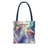 Floral Wisteria Tote Bag - Stylish Eco-Friendly Handbag for Everyday Use - Image 18